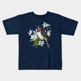 colombine flowers Kids T-Shirt